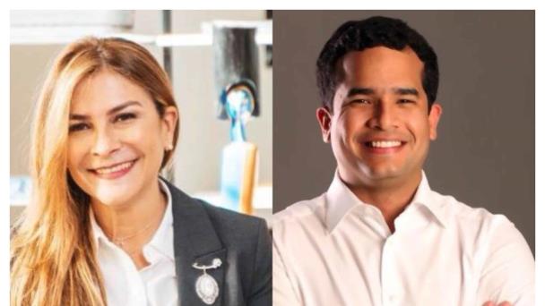 Carolina Mejía y Omar Fernández, posibles candidatos en RD 2028
