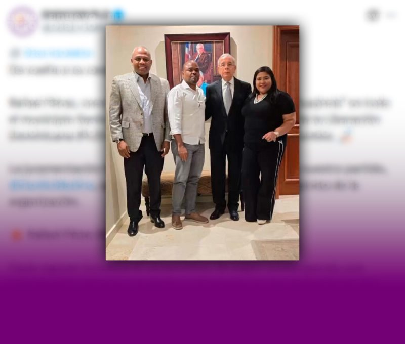 Danilo Medina juramenta a “Moreno Guajimía” en regreso al PLD
